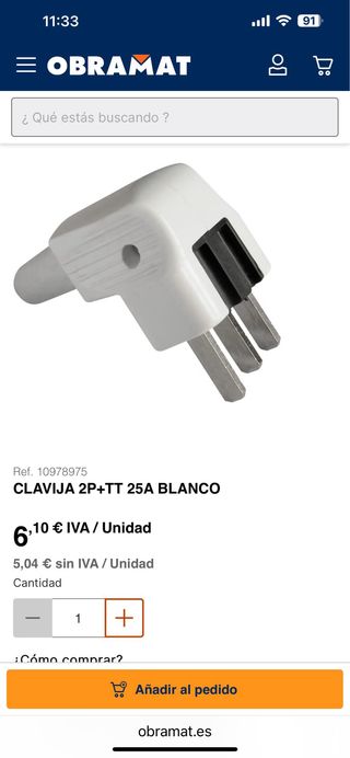 Extractor de baño nuevo+2 enchufes+2clavijas.