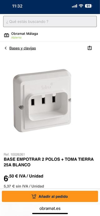 Extractor de baño nuevo+2 enchufes+2clavijas.