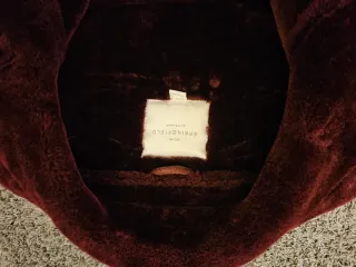 Chaqueta Biker Mujer Granate Talla 38