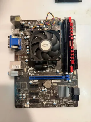 Placa Base + Procesador AMD A4-5300 + 4GB RAM