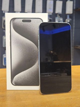 IPHONE 15 PRO MAX 256GB BLANCO 100% BATERIA