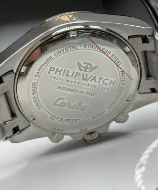 Philip Watch Caribe Sport Nuovo Full Set