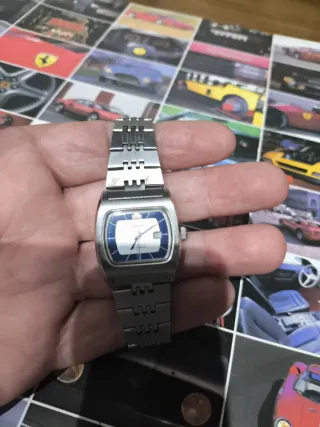 Reloj Orient Mujer Azul y Plateado