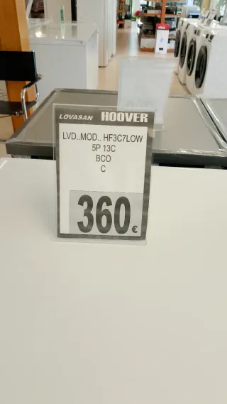 Lavavajillas Blanco Hoover