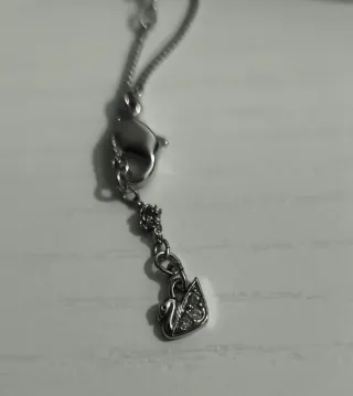 Colgante y pendientes Swarovski Morado