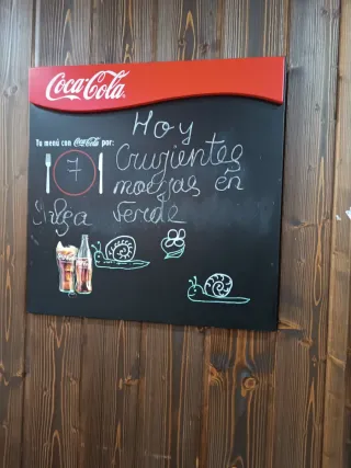 Pizarra bar