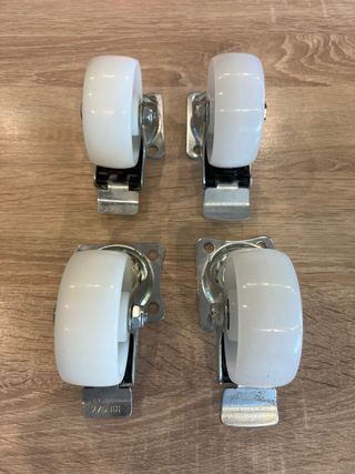 8 Ruedas Giratorias Nuevas con y sin freno.