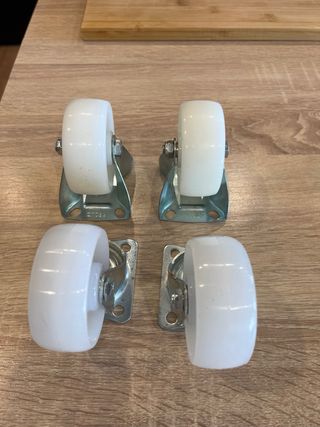 8 Ruedas Giratorias Nuevas con y sin freno.