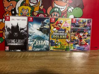 Juegos Nintendo Switch: Dying Light, zelda, mario