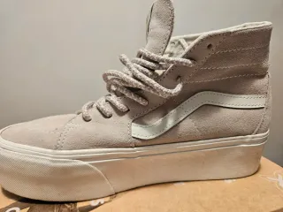 Vans cremas piel talla 39