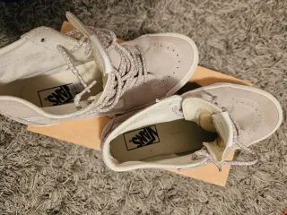 Vans cremas piel talla 39