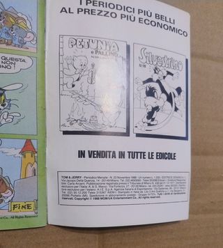 Tom & Jerry, 2 Fumetti (1988-1992), Ed. Vintage