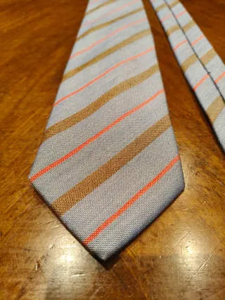 Corbata Seda Emilio Tucci Rayas