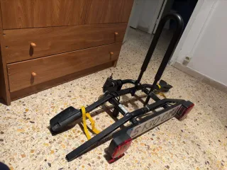 Portabicicletas para 2 bicicletas con enganche