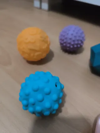 Set 6 Pelotas Sensoriales Bebé