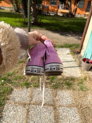 Converse All Star Rosa Alte come nuove