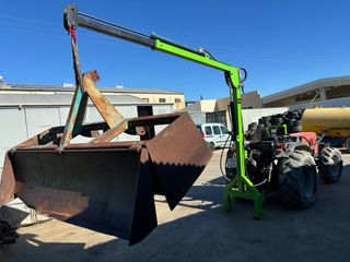 Pluma hidráulica agrícola