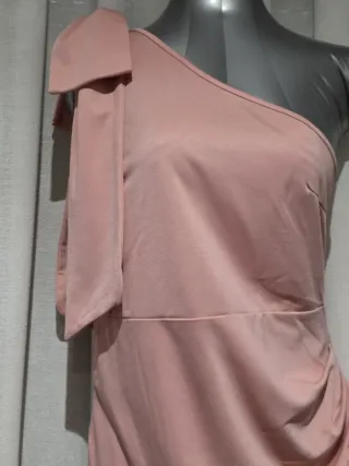 Vestido rosa de fiesta talla XL