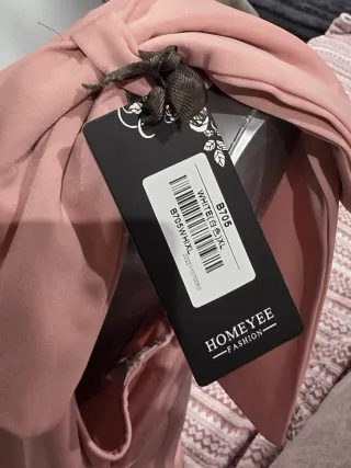 Vestido rosa de fiesta talla XL