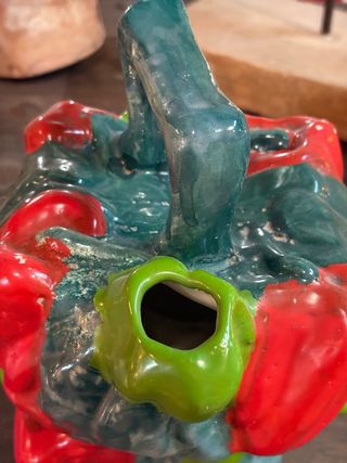 Botijo antiguo cerámica valenciana