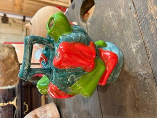 Botijo antiguo cerámica valenciana