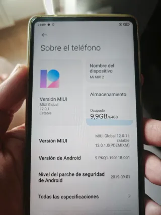 Xiaomi Mi Mix 2 Negro