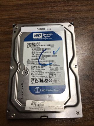 Disco Duro WD 160GB WD1600AAJS