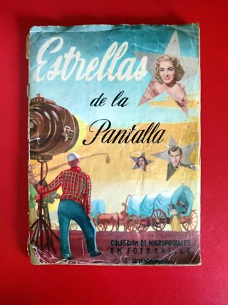 Estrellas de la Pantalla Álbum Cromos 1955