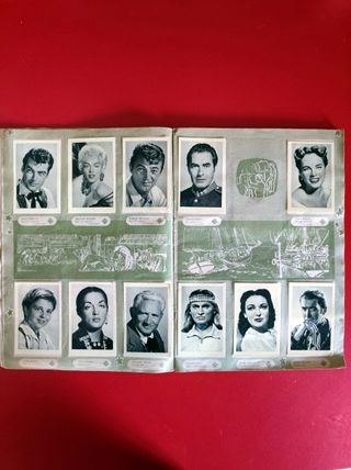 Estrellas de la Pantalla Álbum Cromos 1955