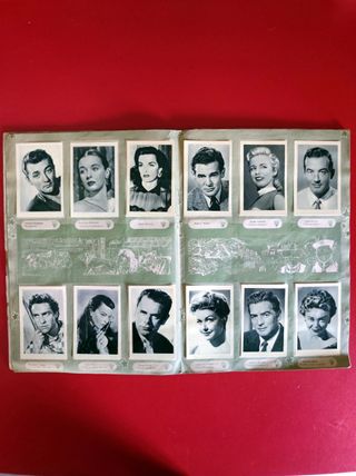 Estrellas de la Pantalla Álbum Cromos 1955