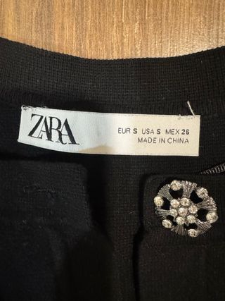 Chaqueta Zara Negra