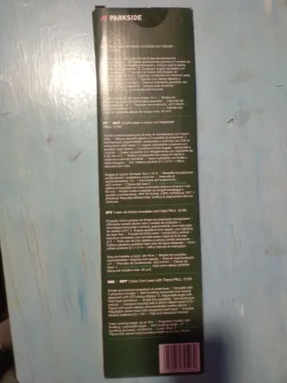 Nivel láser Parkside con trípode