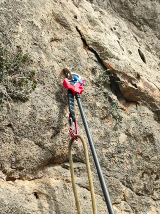 Caña de escalada para chapar
