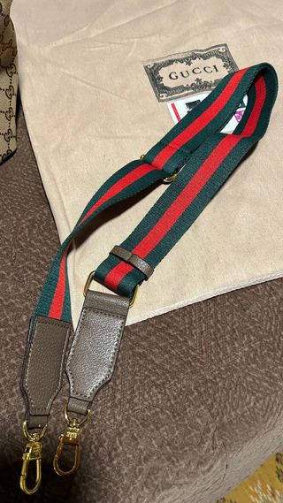 Bolso tote Beige y Verde