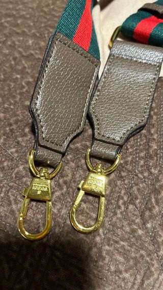 Bolso tote Beige y Verde