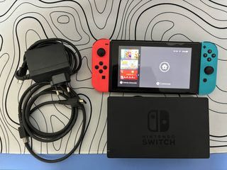 Nintendo Switch + 4 Joycons + Juegos