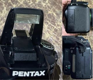 Cámara Pentax K100D + Objetivo 50-200mm