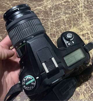 Cámara Pentax K100D + Objetivo 50-200mm