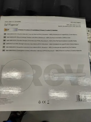 Lámpara LED Hispania KROV 18W