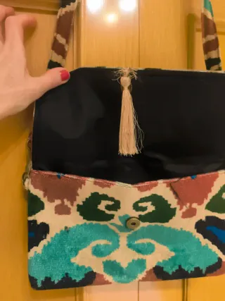 Bolso bandolera estampado