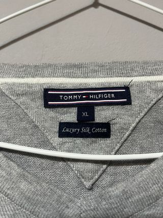 Jersey Tommy Hilfiger Gris Talla M