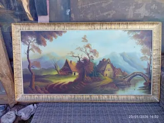 Cuadros antiguos al oleo ver fotos