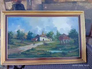 Cuadros antiguos al oleo ver fotos