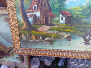 Cuadros antiguos al oleo ver fotos