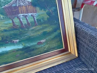 Cuadros antiguos al oleo ver fotos