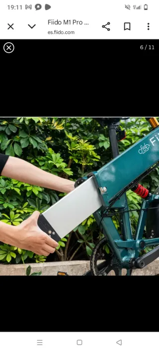 Bici Eléctrica Fiido Fat Bike