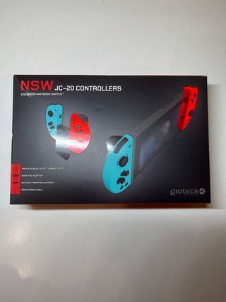 Mandos Gioteck JC-20 para Nintendo Switch.
