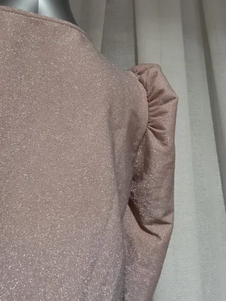 Top rosa brillante talla L