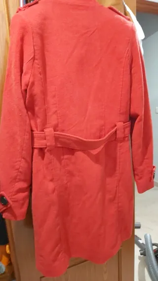 Abrigo Rojo Mujer