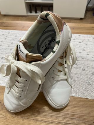 Zapatillas Pepe Jeans blancas talla 38